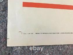 100 RIFLES 1969 ORIGINAL 1 SHEET MOVIE POSTER 27x41 (F+) WELCH/BROWN/REYNOLDS