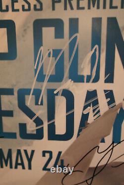 11x17 Autographed Poster Top Gun Maverick Jennifer Connelly + More + COA