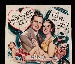 1953 Movie Poster Classic Geraldine 29 X 43 Film. Original. Vintage. Rare