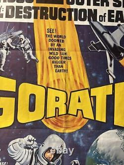 1964 Gorath One Sheet Movie Poster Outer Space Horror Sci Fi
