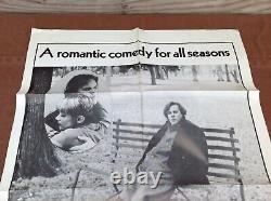1982 Chilly Scenes Of Winter Original Movie House Full Sheet Poster