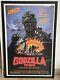1985 Godzilla Original 27x41 Movie Poster One Sheet. Frame Not Included