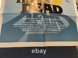 1985 Movie Day Of The Dead, Original Poster 27 X 41 Signed By George Romero
