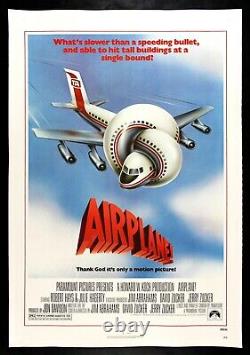 AIRPLANE? CineMasterpieces ORIGINAL MOVIE POSTER 1980 COMEDY CLASSIC
