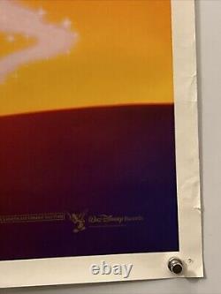 ALADDIN Original One Sheet Movie Poster 1992 WALT DISNEY