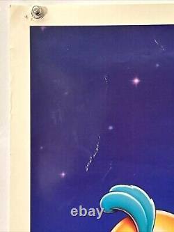 ALADDIN Original One Sheet Movie Poster 1992 WALT DISNEY