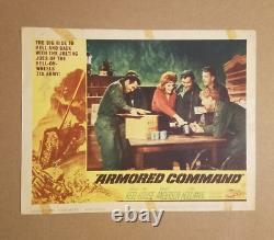 ARMORED COMMAND 1961 27x41 1-sheet movie poster Howard Keel Burt Reynolds 61/252