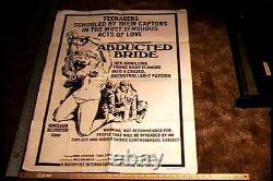 Abducted Bride Orig Movie Poster Sexploitation