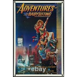 Adventures in Babysitting (1987) Original Movie Poster Rolled 27x41