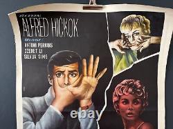 Alfred Hitchcock Psycho 1960's Movie Poster FREE POST