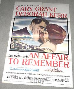 An Affair to Remember Original 1sh Movie Poster