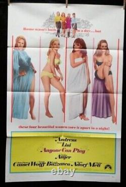 Anyone Can Play? Ursula Andress Original Theater Comedy Movie Poster 1967