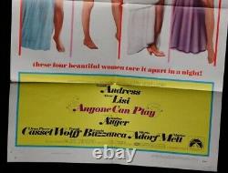 Anyone Can Play? Ursula Andress Original Theater Comedy Movie Poster 1967