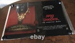 Army of Darkness (Evil Dead 3) 1992 Original UK Quad Rolled Poster 30 x 40