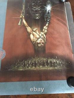 Army of Darkness (Evil Dead 3) 1992 Original UK Quad Rolled Poster 30 x 40