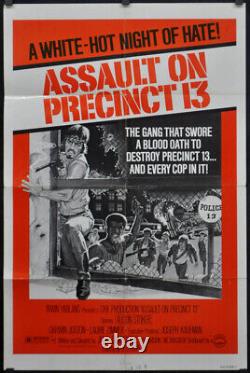 Assault On Precinct 13 Orig 1976 27x41 Movie Poster Austin Stoker Darwin Joston