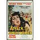 Attack of the Jungle Women (1959) Original Theatrical Folded Movie Poster 27x41