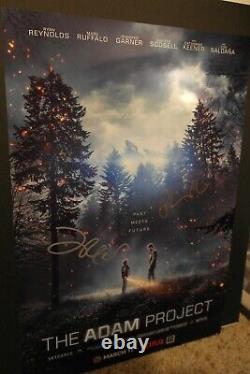 Autographed Movie Poster The Adam Project Limited Print Ryan Reynolds + COA