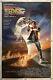 BACK TO THE FUTURE Original One Sheet Movie Poster 1985 MICHAEL J. FOX