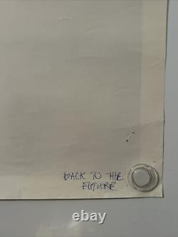 BACK TO THE FUTURE Original One Sheet Movie Poster 1985 MICHAEL J. FOX