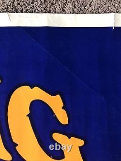 BLAZING SADDLES Original 24 x 82 Silk Screen Banner 1974 RARE