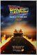 Back To The Future original DS movie poster 27x40 D/S 2023 Rerelease FATHOM MINT