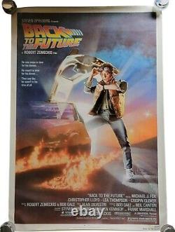 Back to The Future Starred by Michael J. Fox Movie Poster Print 1985