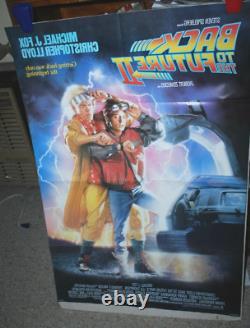 Back to the Future 2 Original Movie Poster double-sided apprx. 26.5x39 (1985)