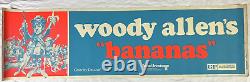 Bananas 1971 Original Banner Movie Poster 24 x 82