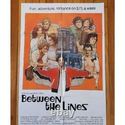 Between the Lines (1977) Original Movie Poster 27x41 Folded