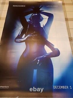 Beyoncé Renaissance VINYL BUS SHELTER Movie Poster Authentic 48 X 72 Last One