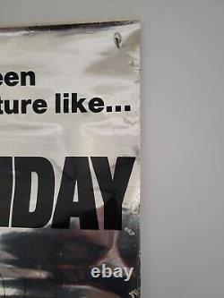 Black Sunday 1977 Original Rolled Foil 1 Sheet Movie Poster Robert Shaw Rare