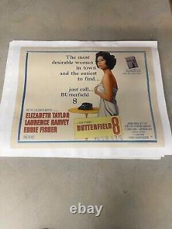 Butterfield 8 original movie poster