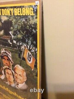 CADDYSHACK 1980 Store Issued Original, 27x41 Movie Poster Cardboard withPlastic