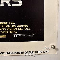 CLOSE ENCOUNTERS OF THE THIRD KIND Original One Sheet Movie Poster 1977