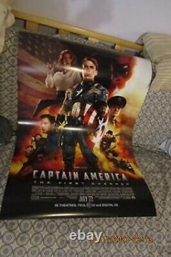Captain America The First Avenger FINAL Original Movie Poster 27x40 D/S QTY. 50