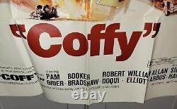 Coffey One Sheet Movie Poster 1973 Pam Grier Authentic 27x41