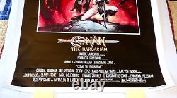 Conan The Barbarian (1982) Original Movie Poster Rolled Advance 1 Sheet