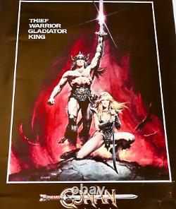 Conan The Barbarian (1982) Original Movie Poster Rolled Advance 1 Sheet