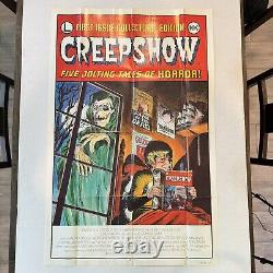 Creepshow 1982 ORIGINAL 27X41 MOVIE POSTER GEORGE ROMERO HAL HOLBROOK COMIC