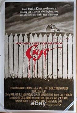 Cujo, printers proof 1983 movie poster, 28'' x 41'' rolled, uncut