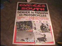 Cycles South Orig Movie Poster Biker Motorcycles