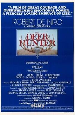 DEER HUNTER Movie Poster One Sheet 1979 Robert Deniro