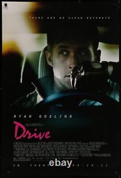 DRIVE Original One Sheet 27x40 Movie Poster Hard To Find, Perfect Condition