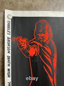 Death Wish 1974 Original Banner Movie Poster 24 x 82