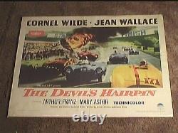 Devils Hairpin 1957 Half Sheet 22x28 Movie Poster Car Racing