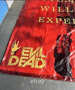 EVIL DEAD Massive 14'5 x 9'7 Canvas SHAWK! Mural Poster MADE for Movie Debut