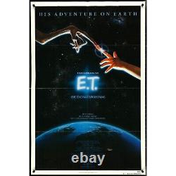 E. T. The Extra Terrestrial (1982) Orig. Movie Poster 27x41 Heavy Fold Wear EMP7