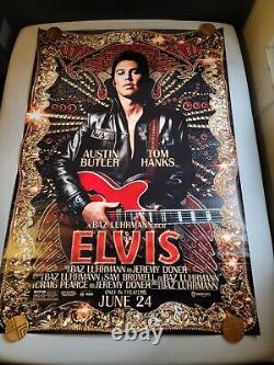 Elvis (2022) Baz Luhrman Bus Shelter Movie Poster 4ft x 6ft DS Austin Butler