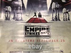 Empire Strikes Back 40th 27x40 1-Sheet DS Movie Poster Double sided Star Wars OG